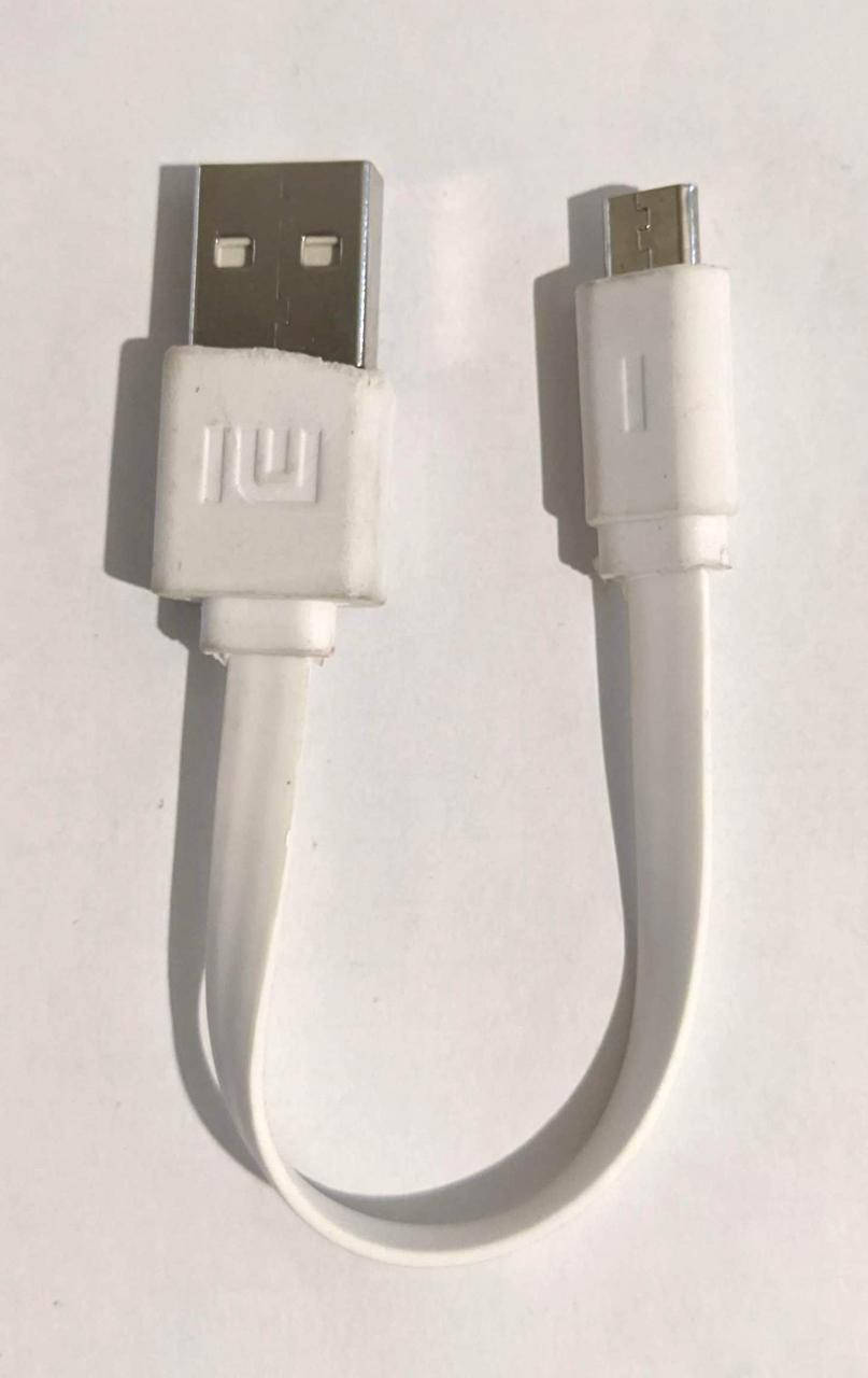 

Кабель USB micro плоский 0,1м