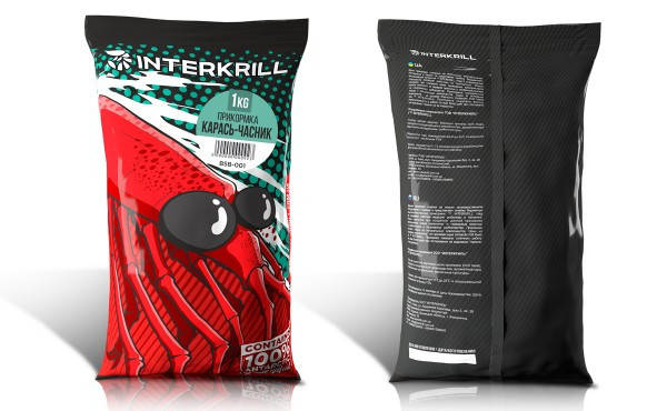 

Прикормка INTERKREILL 1кг Карась-Часник