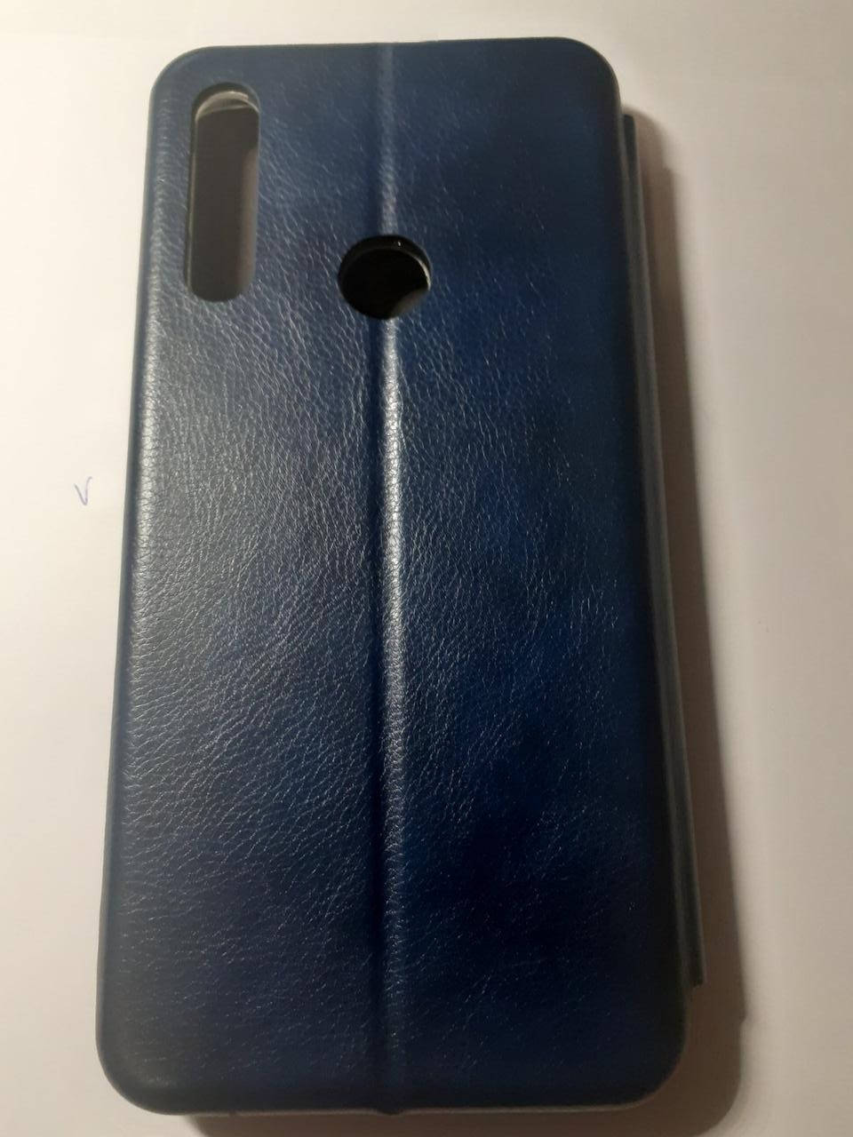 

Чехол книжка Honor 9X темно синий \ Чехол книжка для телефона Huawei Honor 9X (магнит есть отдел для карты)