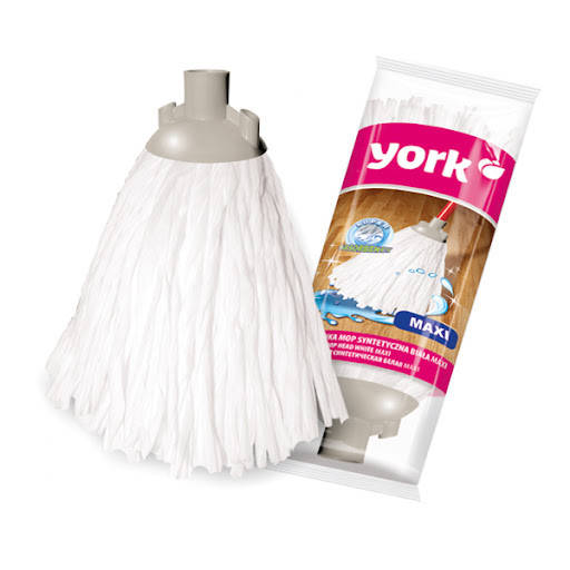 

Запаска к швабре York синтетика белая 120г 078020 Maxi, Белый