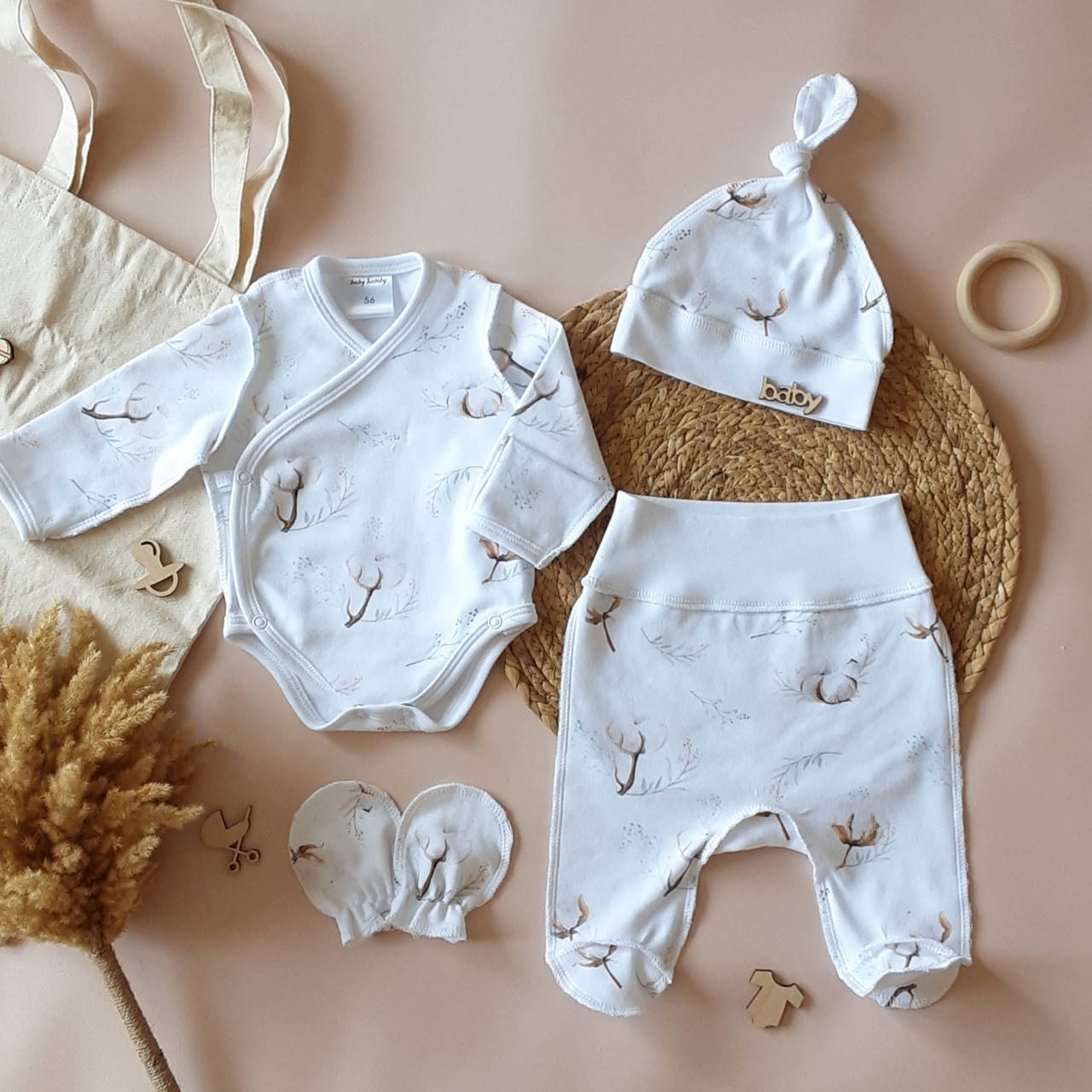 

Костюм для новорожденного " Хлопок"