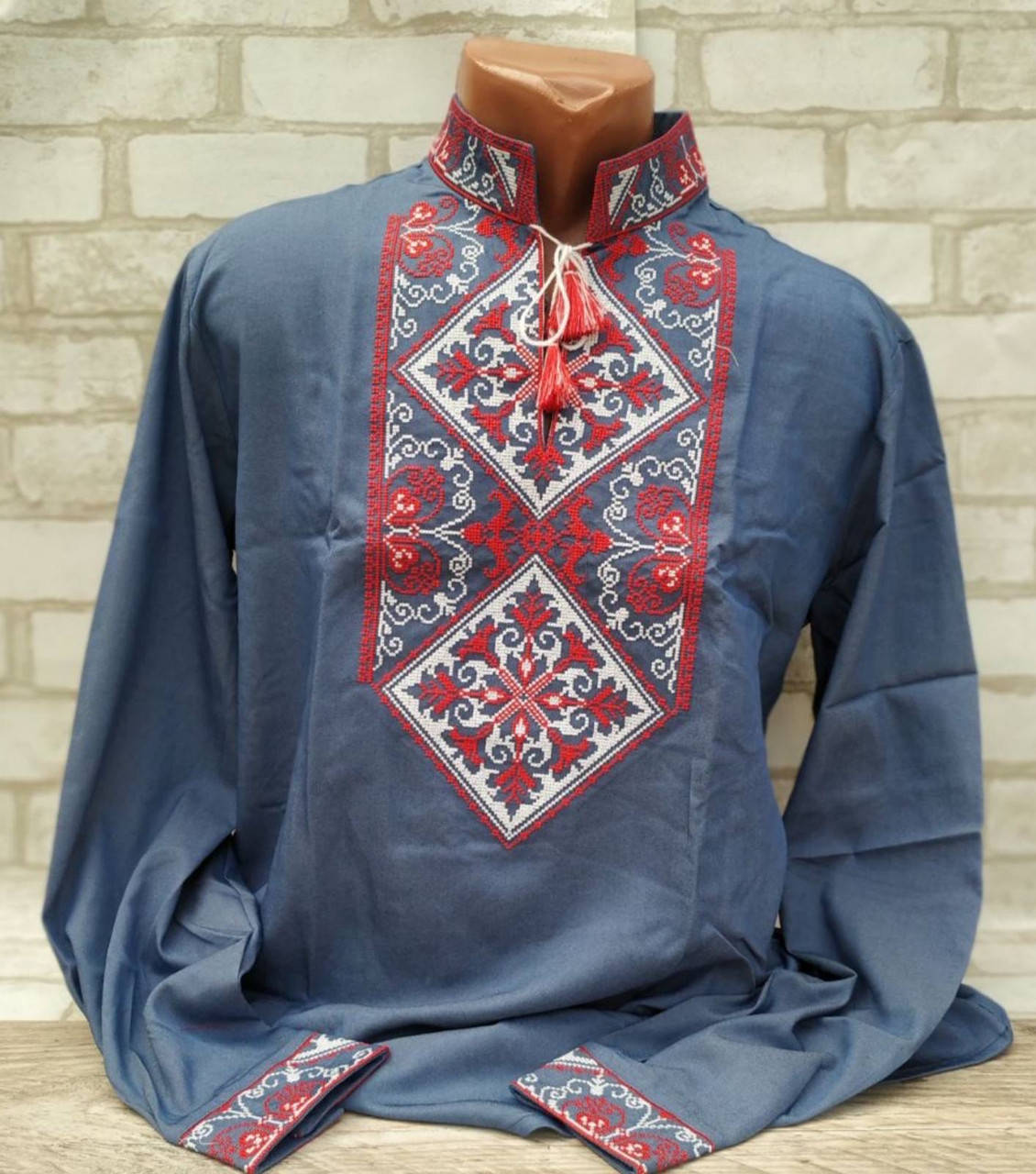 

Вишиванка чоловіча в національному стилі, рукав довгий, 56-60 р-ри