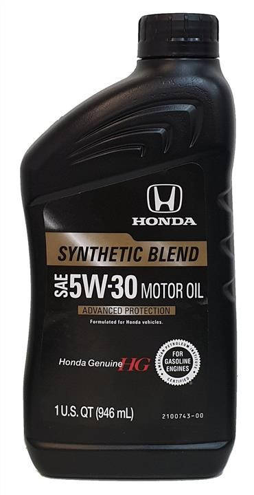 

Моторное масло Honda Motor Oil Synthetic Blend 5W-30