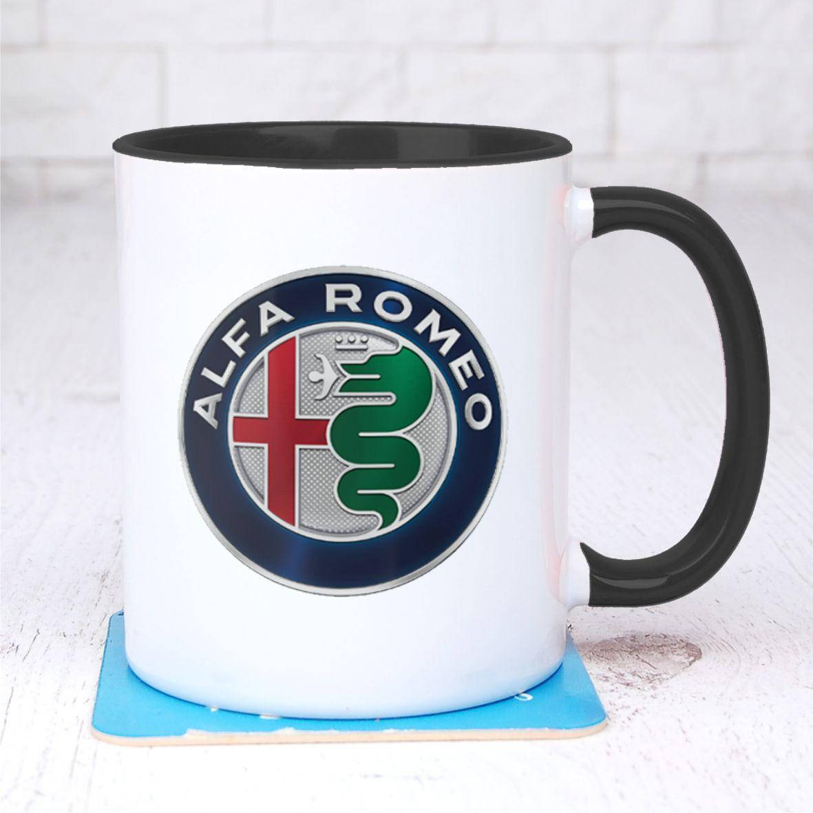 

Чашка " Alfa Romeo Logo (Альфа Ромео)", Черный