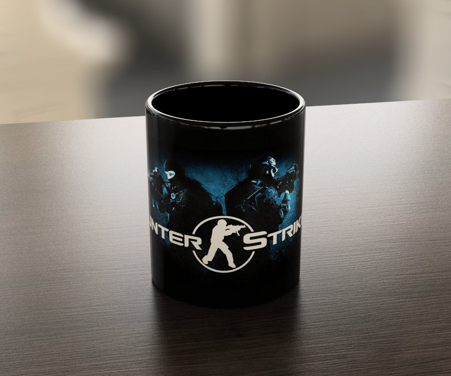 

Кружка КС:ГО Контр Страйк CS 001, Белый