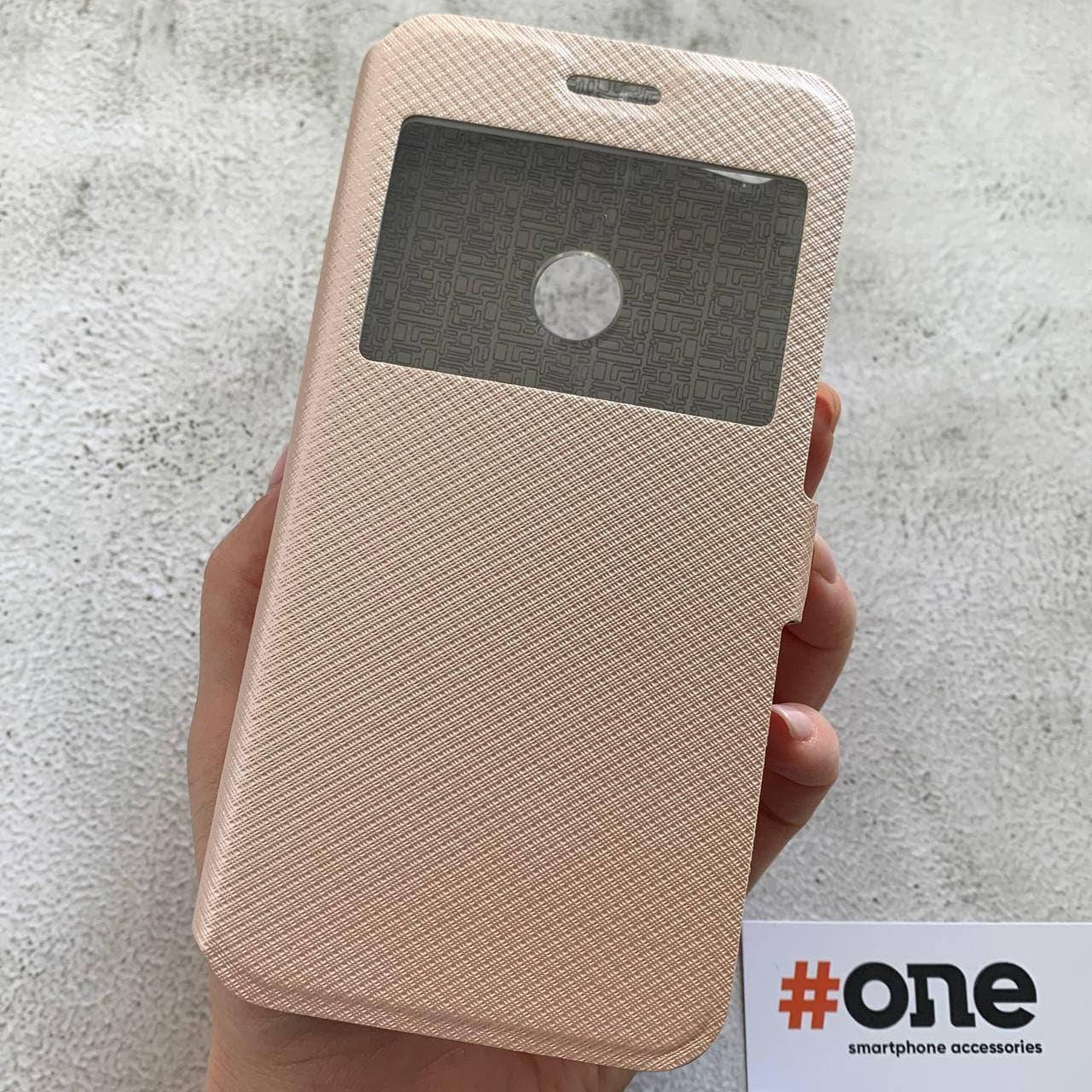 

Чехол книга для Xiaomi Redmi Note 5a Prime с подставкой c магнитом книжка на сяоми нот 5а прайм золотая MWT