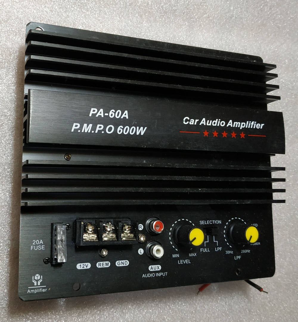 

Усилитель сабвуферный PA-60A ( встраиваемый )