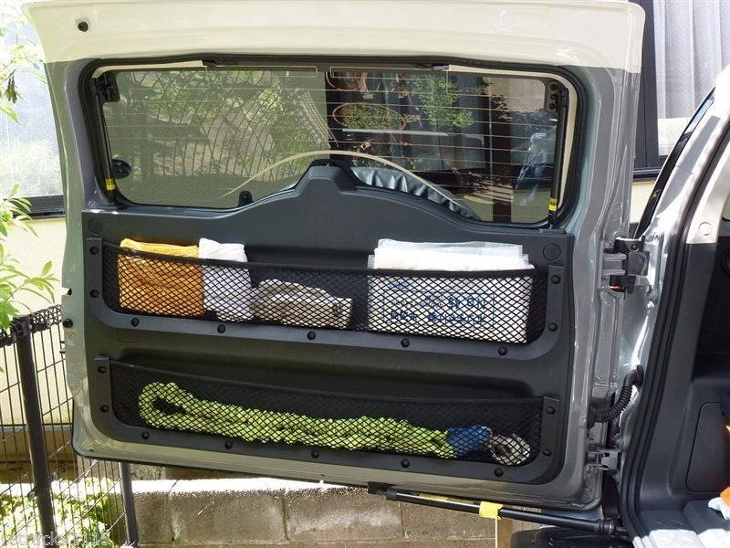 

Toyota FJ Cruiser 2007-2014 Сетка карман на задние двери багажник крышку багажника Новая Оригинал