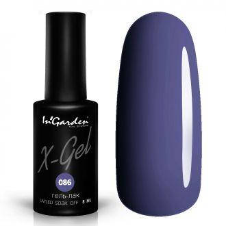 

Гель лак INGARDEN X-GEL (Плотный сиреневый цвет) № 086, 8 мл