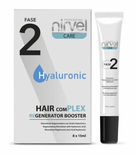 

Гиалуроновое восстановление волос Nirvel hair regenerator booster Fasa 2, 15 мл