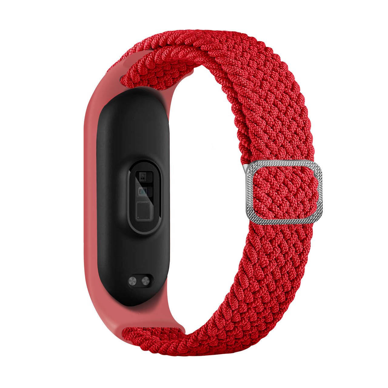 

Ремешок к браслету Mi band 3/4/5/6 solo loop Mi band 3/4, Красный