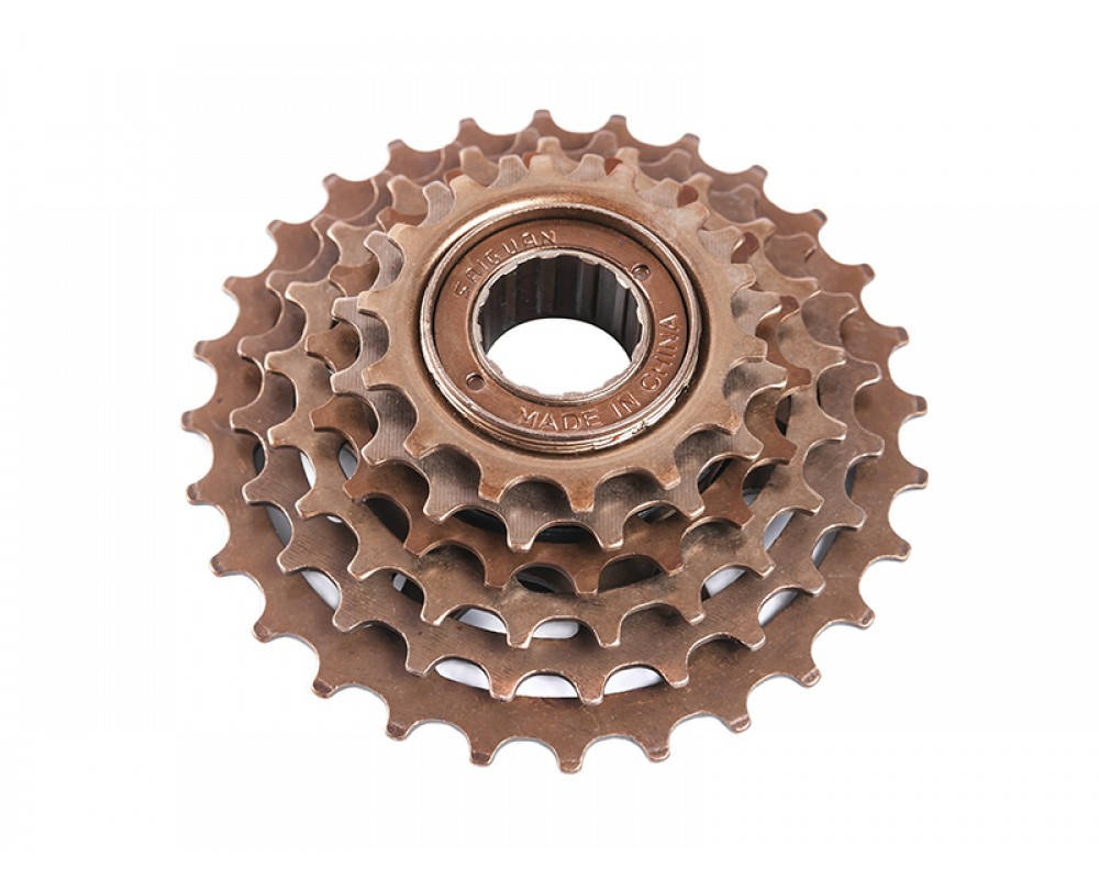 

Велосипедная трещотка шестерик 6 SP NO-INDEX, brown