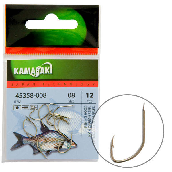 

Гачок Kamasaki Carbon P890BR №8 (12шт.)