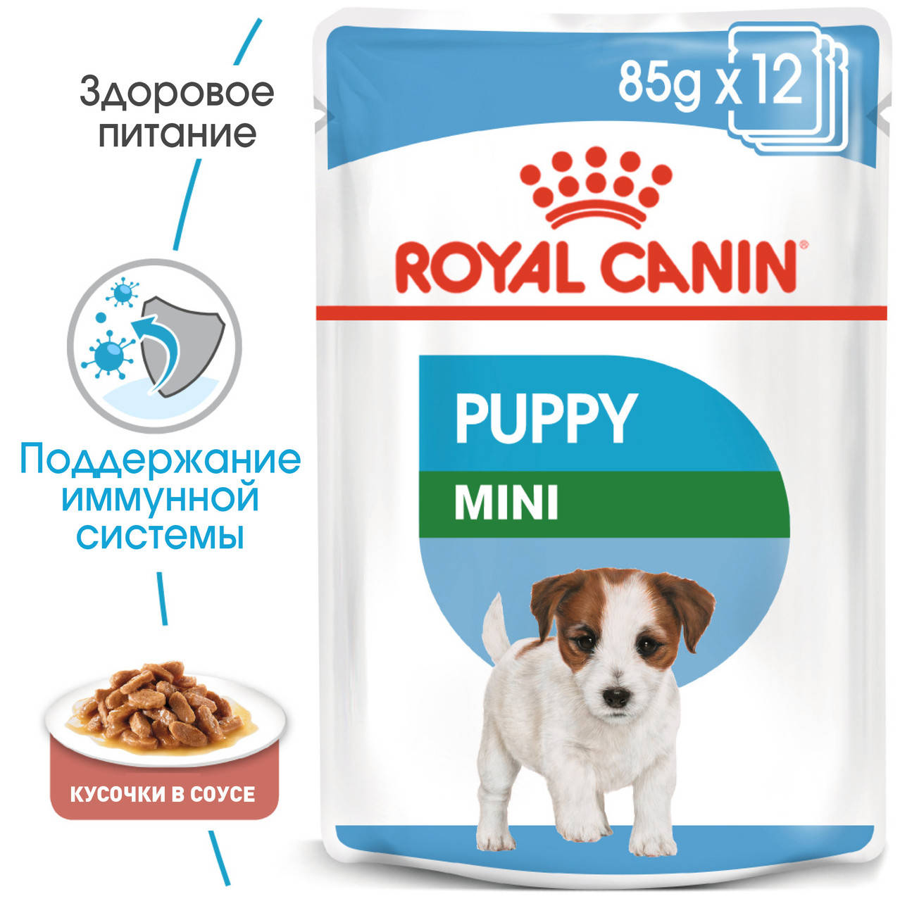 

Royal Canin Mini Puppy 85г * 12шт- корм для щенков мелких пород в возрасте c 2 до 10 месяцев