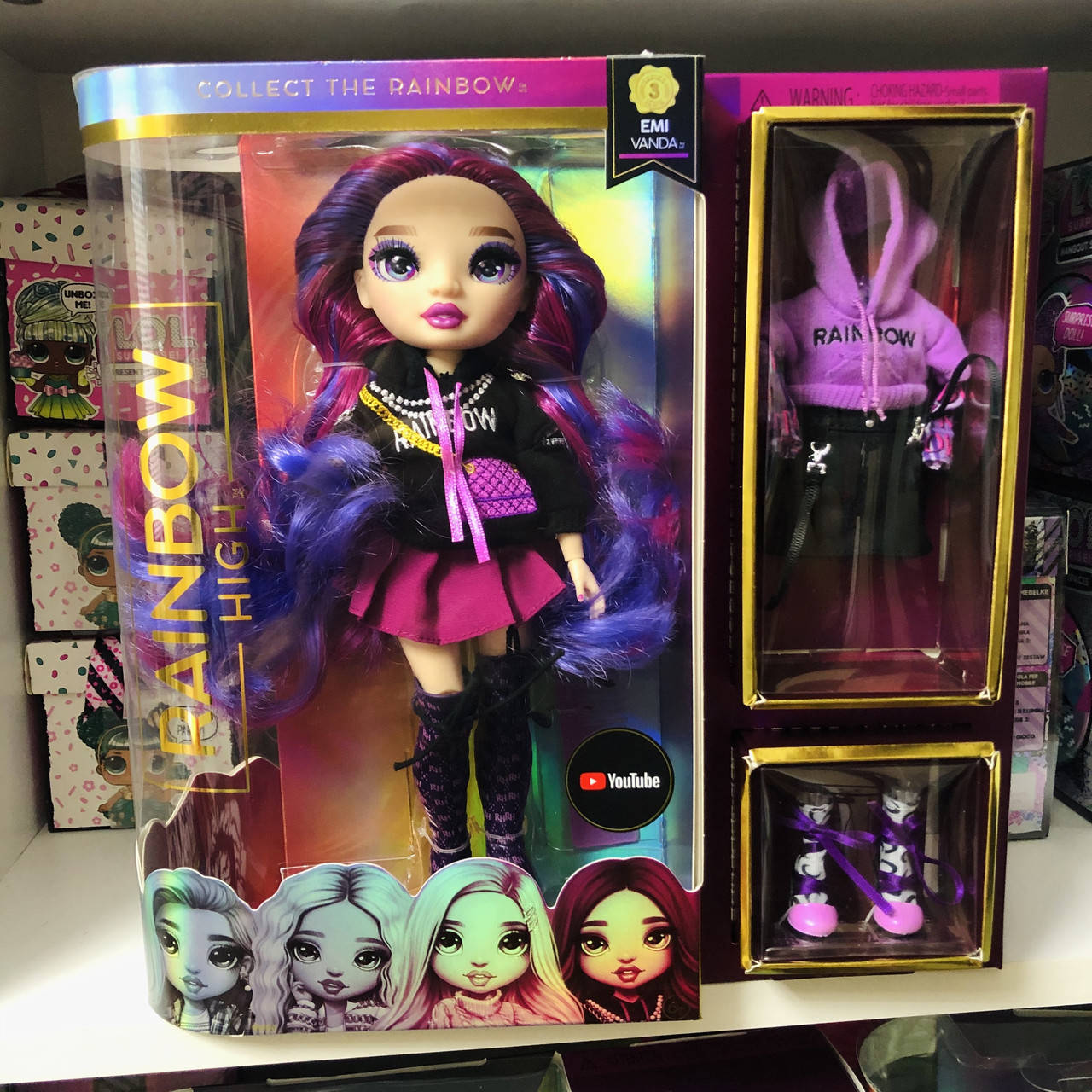 

Кукла Rainbow high s3 - Орхидея Orchid doll EMI Vanda