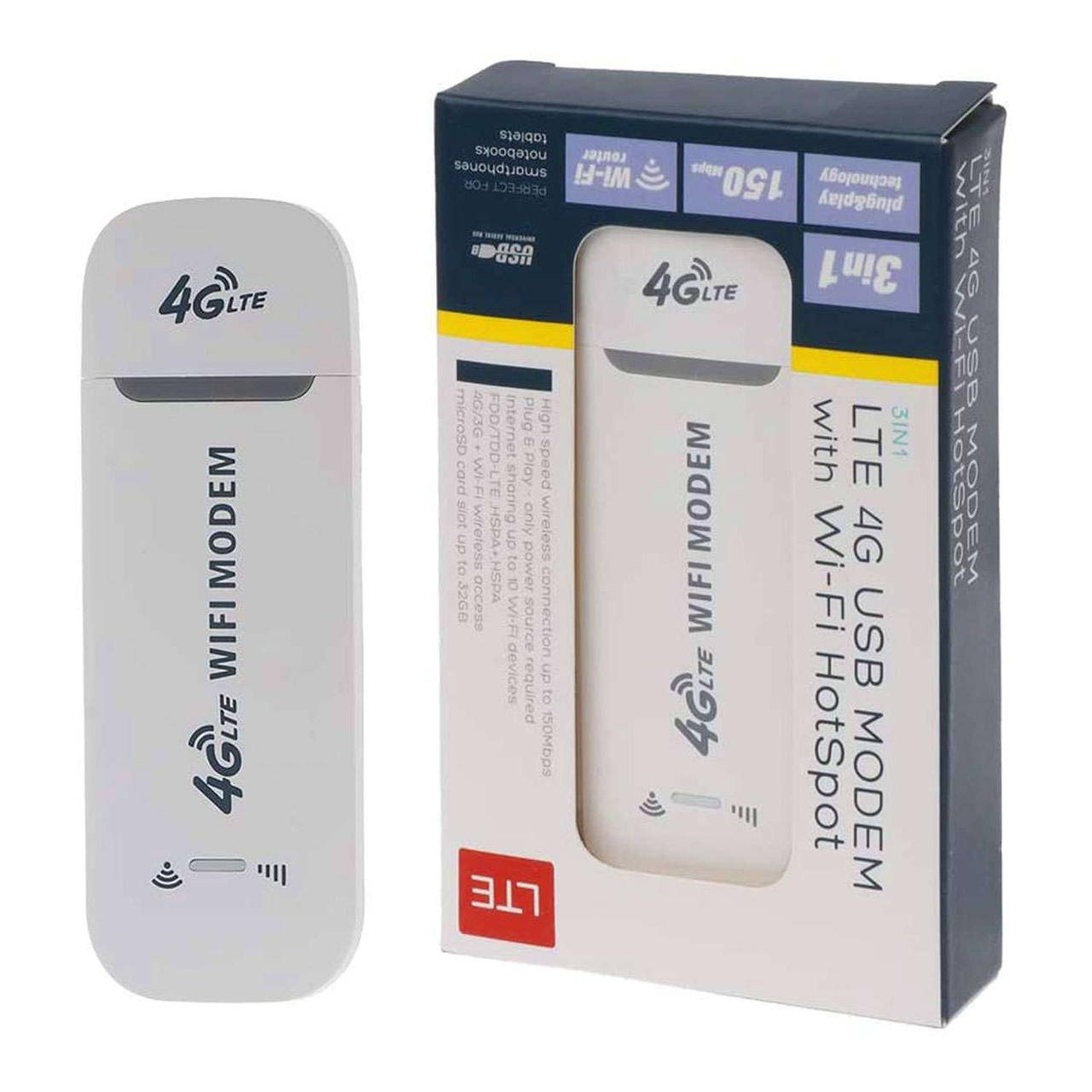 

3G/4G LTE модем с Wi-Fi (WI-FI Роутер)