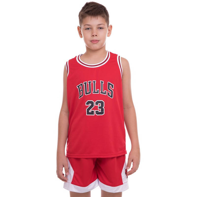 

Форма баскетбольная детская Basketball Unifrom Bulls 23 (5351)