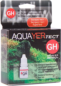 

Тест на жесткость в аквариумной воде Aquayer GH