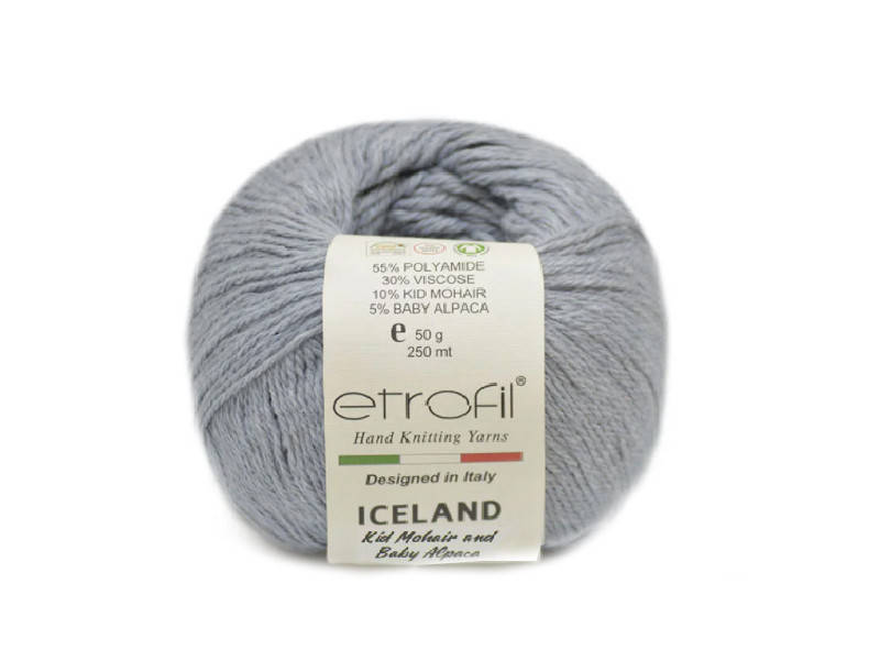 

Etrofil Iceland Kid Mohair, Голубой №1013