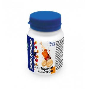 

Дрожжи пивные с янтарной кислотой таблетки №100