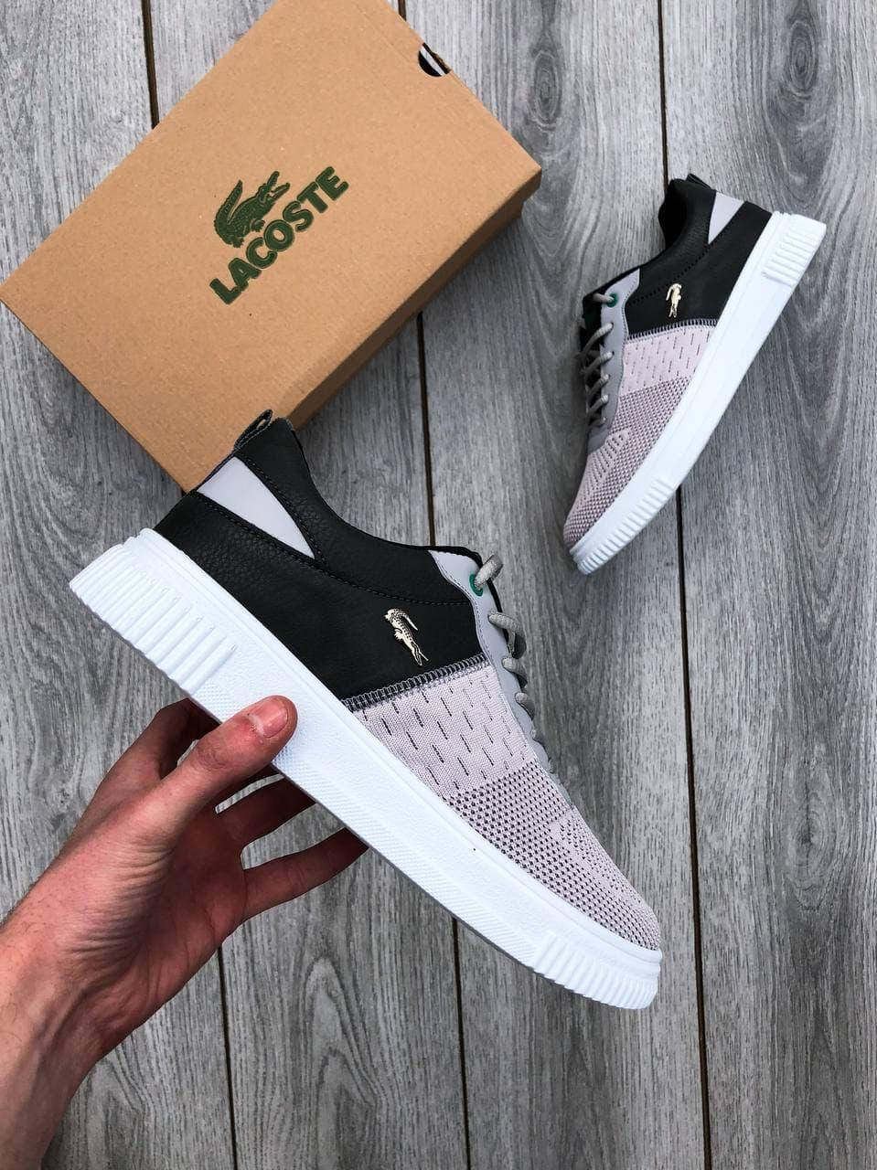 

Мужские кроссовки Lacoste 42, Серый