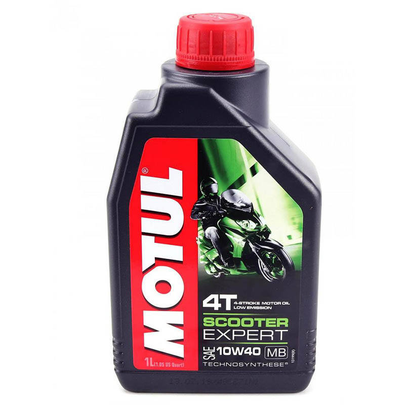 

Motul Scooter Expert 4T SAE 10W-40 MB Полусинтетическое моторное масло для скутеров (831701/105935) 1л