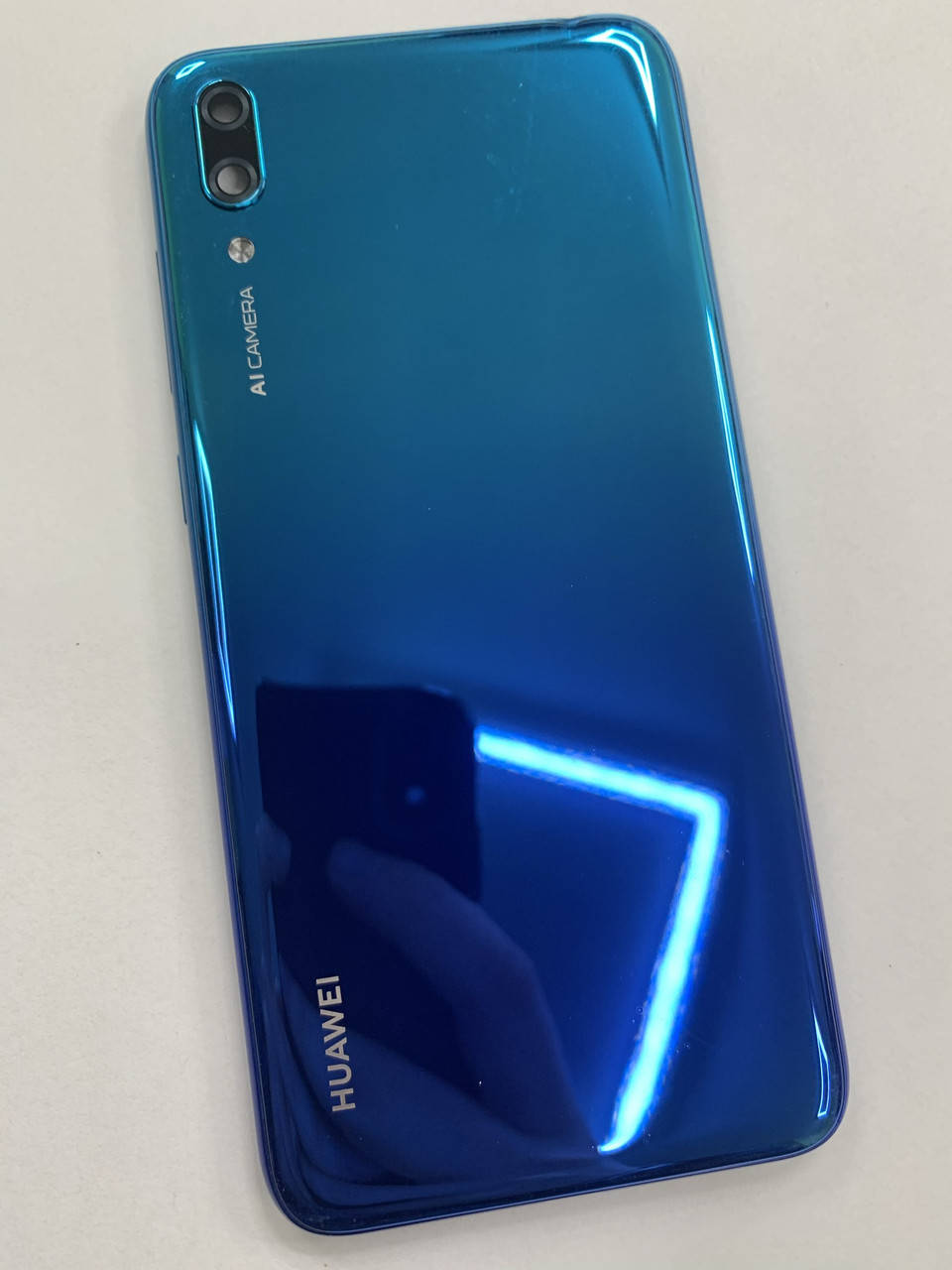 

Задняя крышка Huawei Y7 Pro 2019 синяя Aurora Blue, Синий