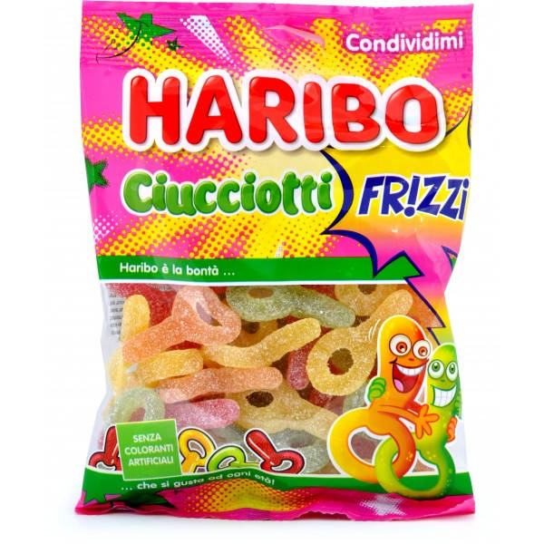 

Haribo Ciucciotti Fizzy 175g