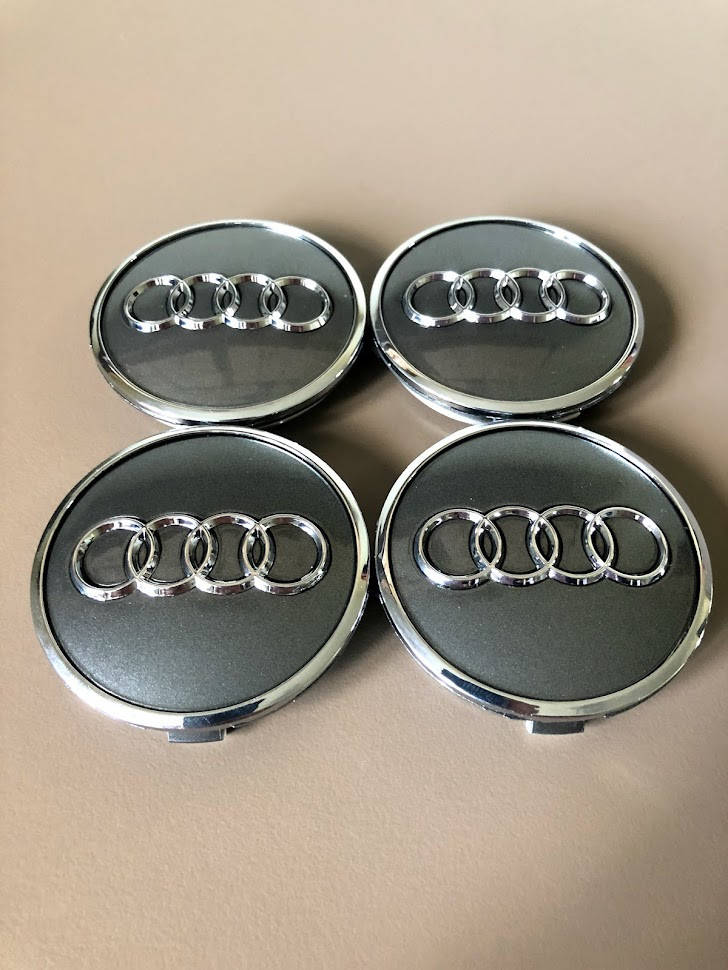

Колпачки заглушки на литые диски Ауди Audi 61мм 4M0 601 170 JG3