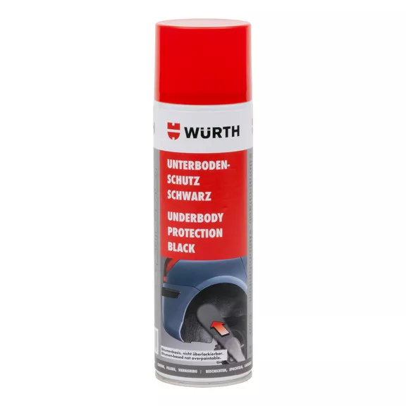 

Антикоррозийное покрытие черное WURTH 500мл 202879, Черный