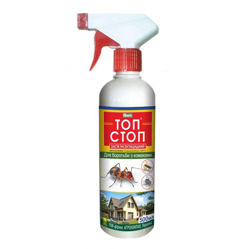 

Засіб інсектицидний Bingo Топ стоп від комах (тарганів) 250 мл