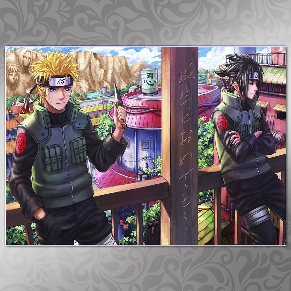 

Плакат Аниме Naruto 037