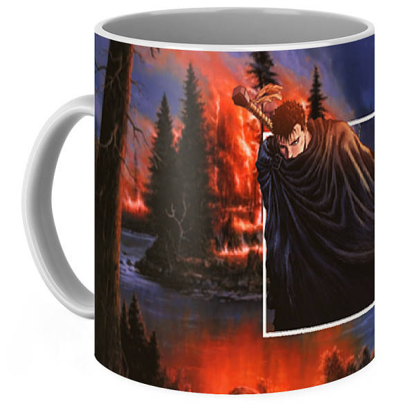 

Кружка GeekLand Berserk Берсерк anime B 02.03, Белый