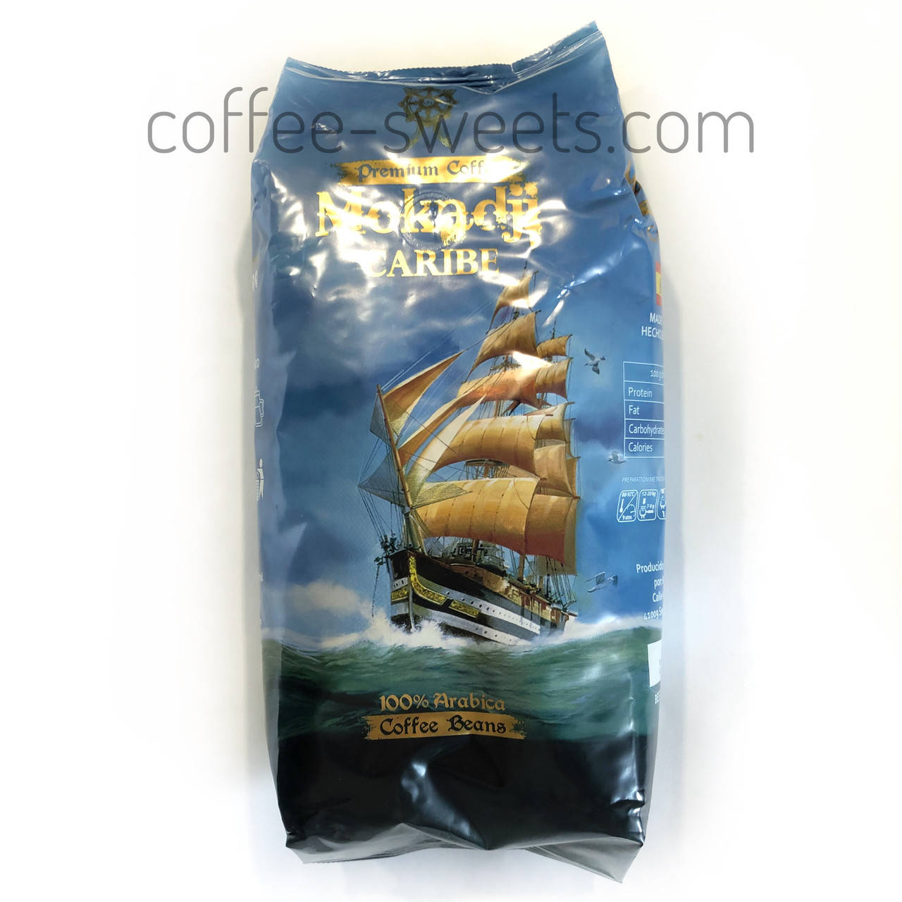 

Кофе зерновой Mokadji Caribe 1000гр