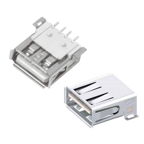 

Разъем USB 2.0 мама 4pin AF 90 градусов SMT SMD