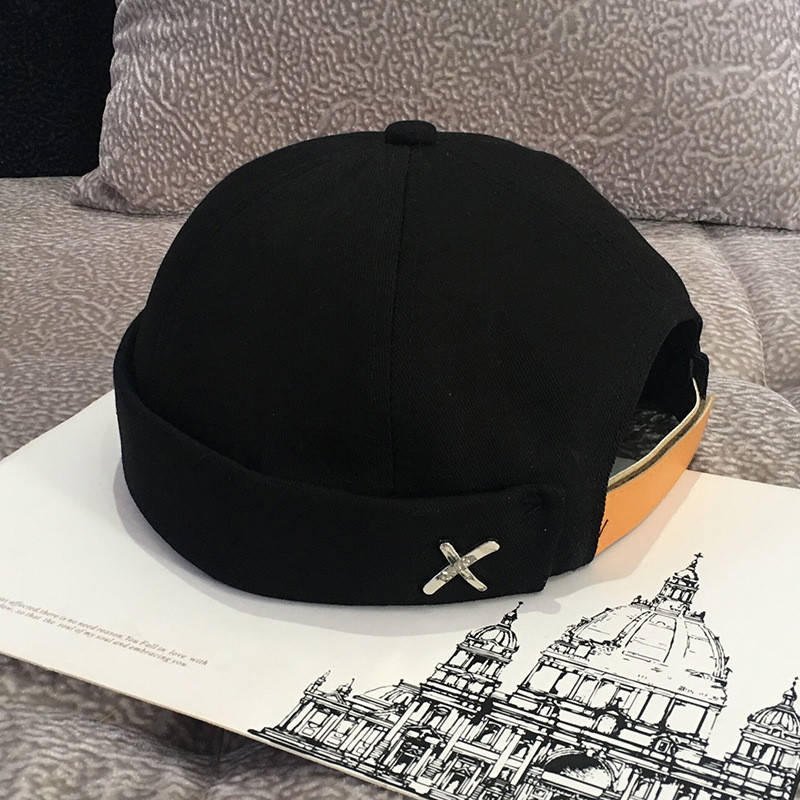 

Docker cap Кепка докера без козырька, Черный