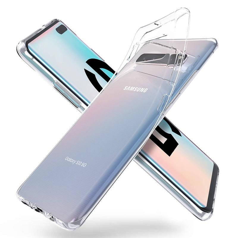 

Силиконовый чехол для Samsung S10 прозрачный