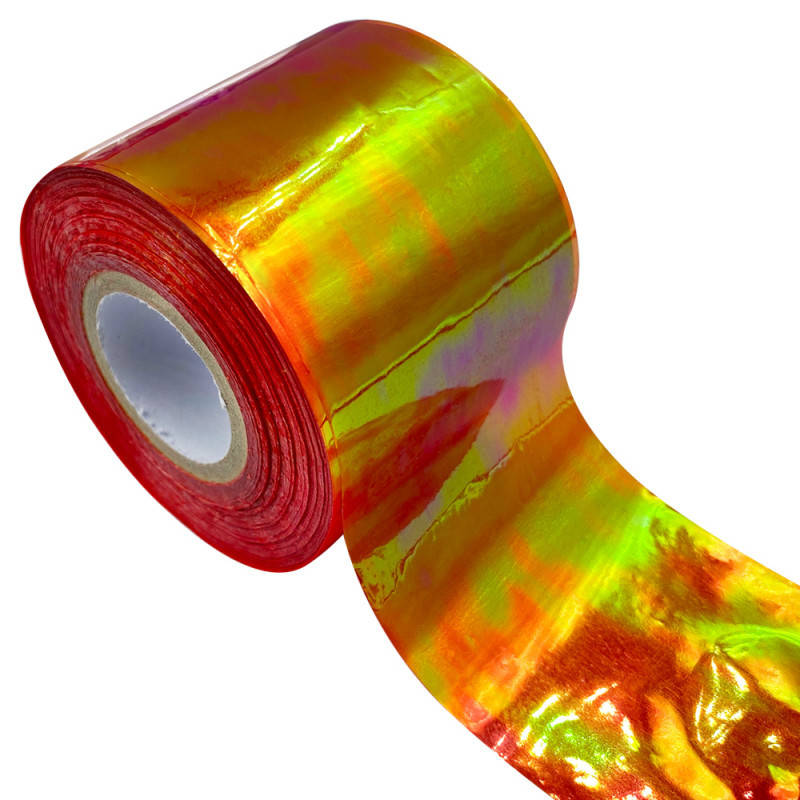 

Фольга Алая голографическая Длина 1 метр