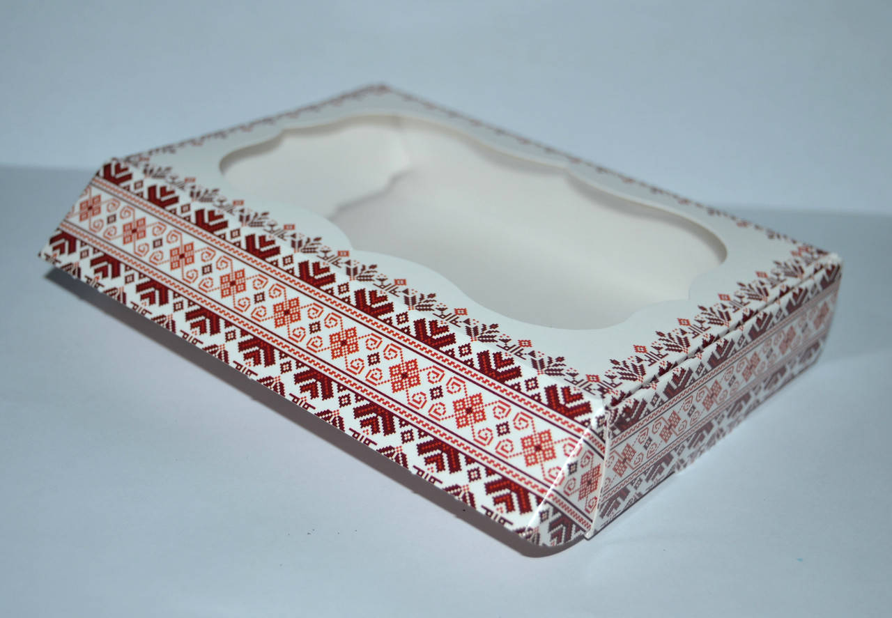 

Коробочка Вишиванка 15*15*3см, 1шт