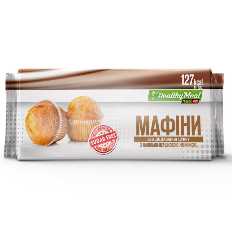 

Заменитель питания Power Pro Маффины, 70 грамм Ваниль