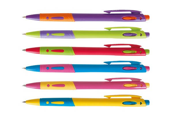 

Ручка кулькова ZIBI 0,7 мм синя автомат