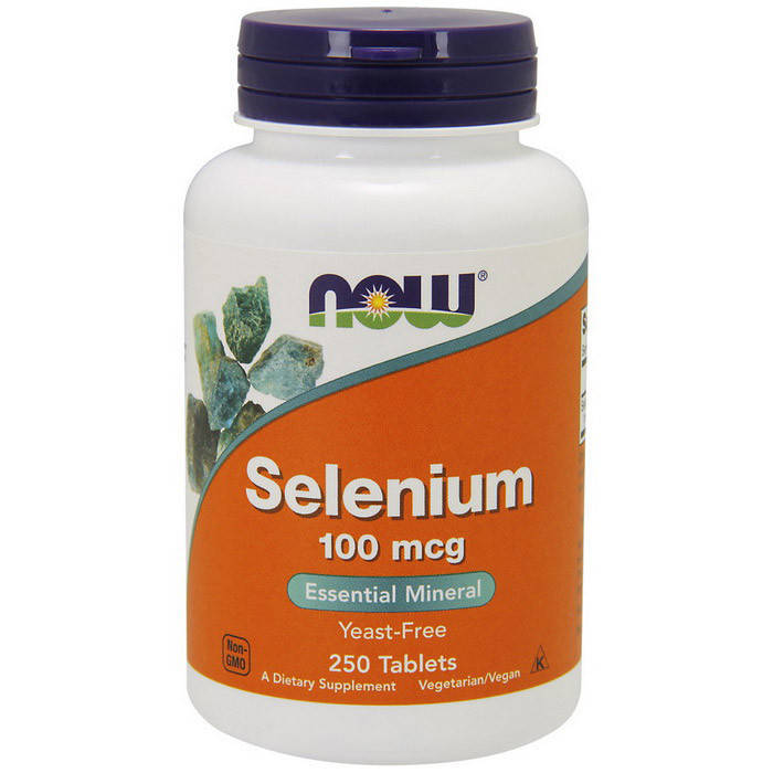 

Селен NOW Selenium 100 mcg 250 tab