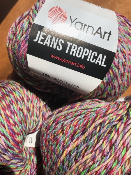 

Пряжа Jeans Tropical-621