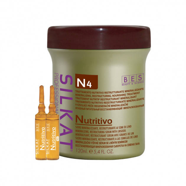 

Восстанавливающая минерализующая сыворотка N4 12*10 мл. Silkat Nutritivo BES