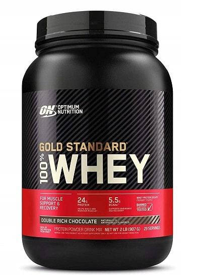 

Optimum Nutrition 100% Whey Gold Standard USA 909g