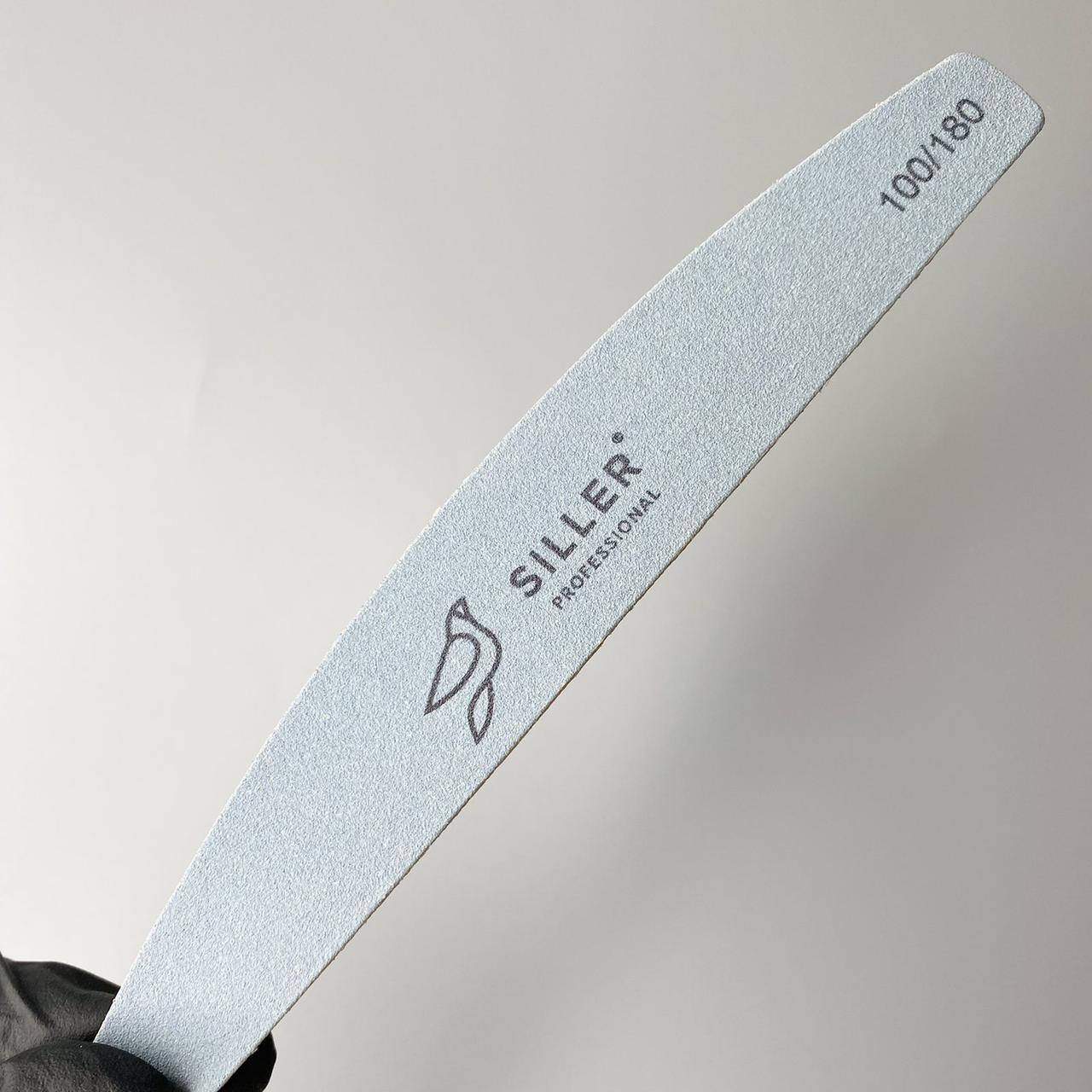 

Пилка полумесяц для ногтей Siller 100/180