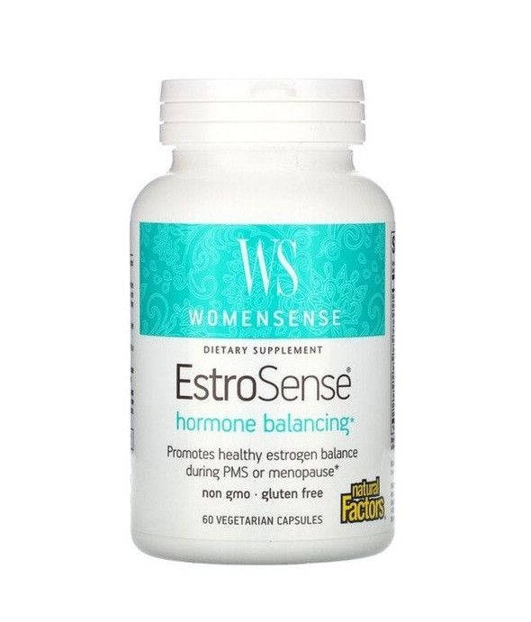 

WomenSense, EstroSense, гормональный баланс, 60 вегетарианских капсул