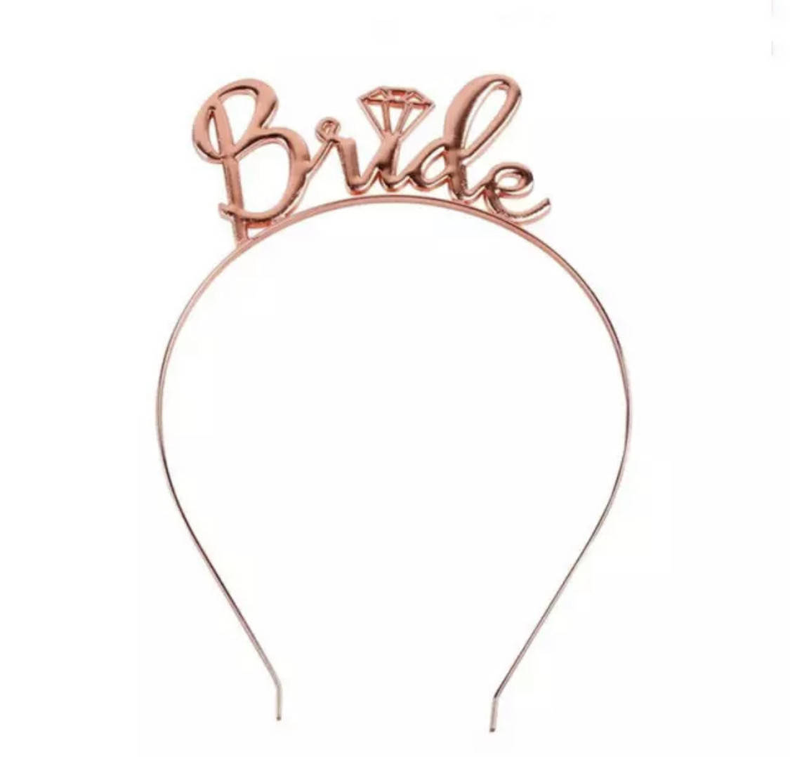 

Обруч Bride розовое золото