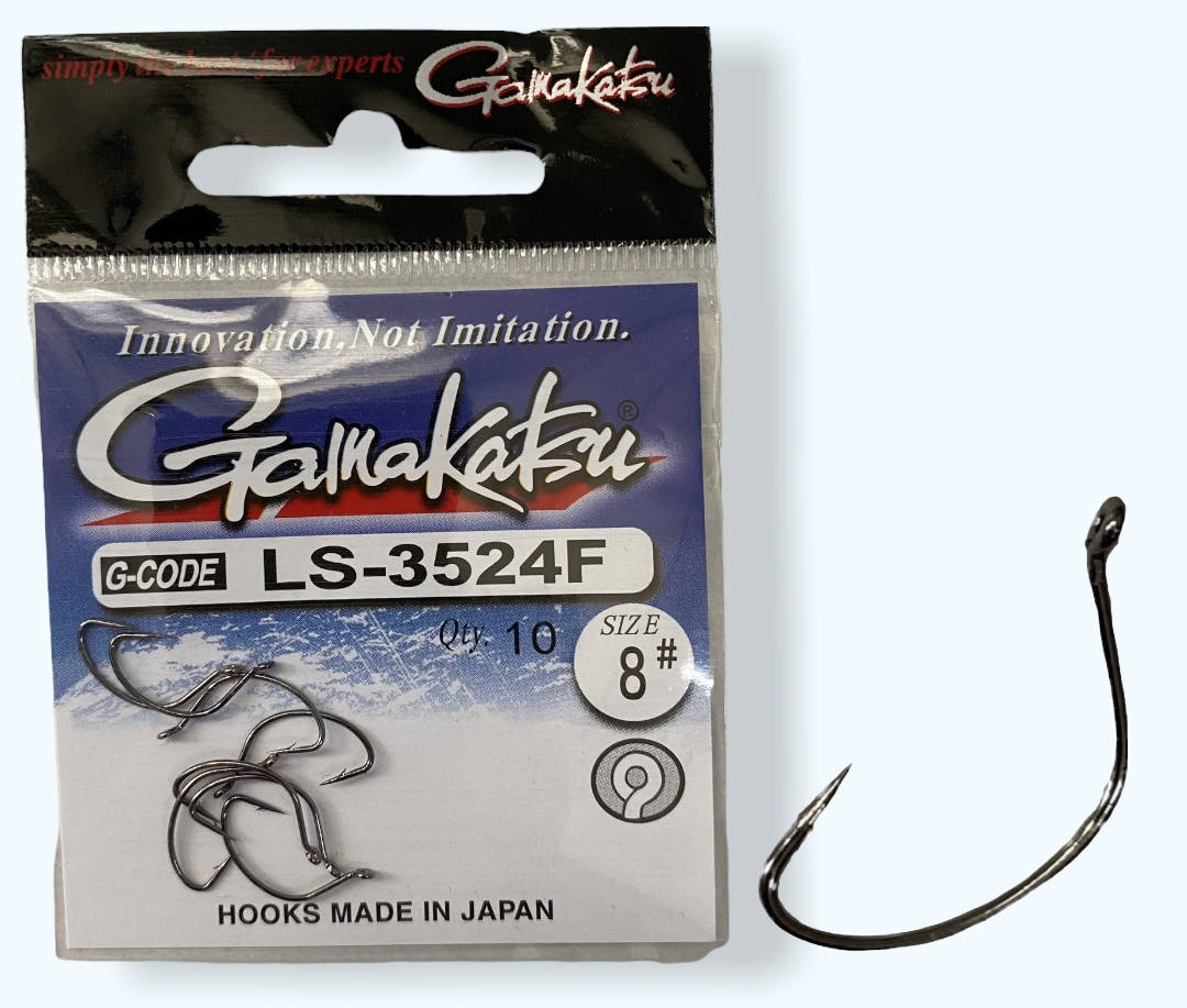

Крючки GAMAKATSU LS-3524F 8