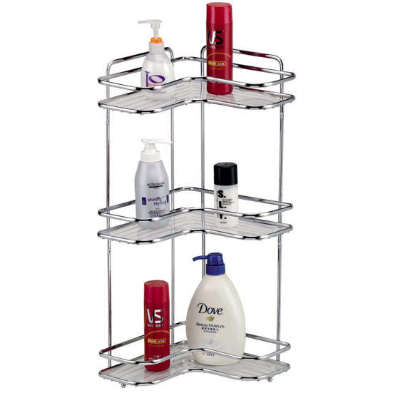 

Полка для ванной угловая Besser KM-0429D (62х26х26 см)